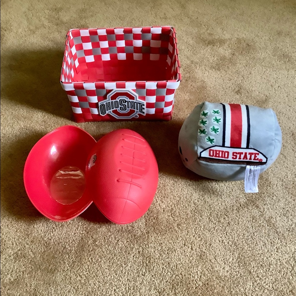 Ohio State OSU Buckeyes 3 pc Accessories Football New  1